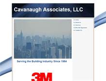 Tablet Screenshot of cavanaughassociatesllc.com